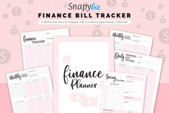 Download Finance Planner | Printable - Premium Resources